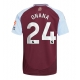 Aston Villa Amadou Onana #24 Replike Domaci Dres 2024-25 Kratak Rukav